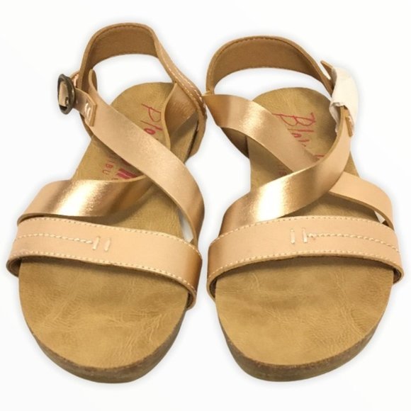 Blowfish rose gold sandals - Picture 2 of 8